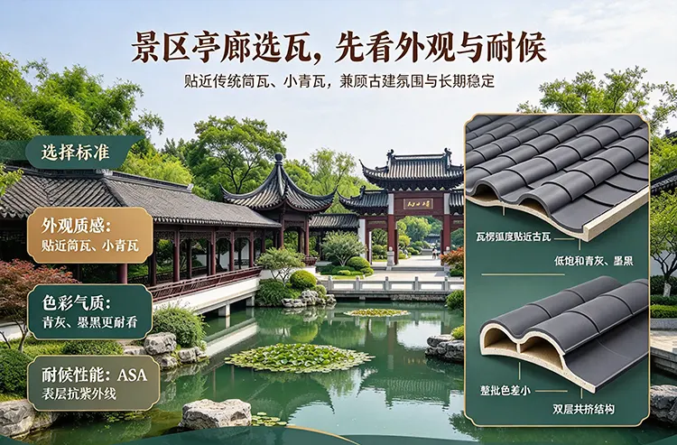 仿古树脂瓦